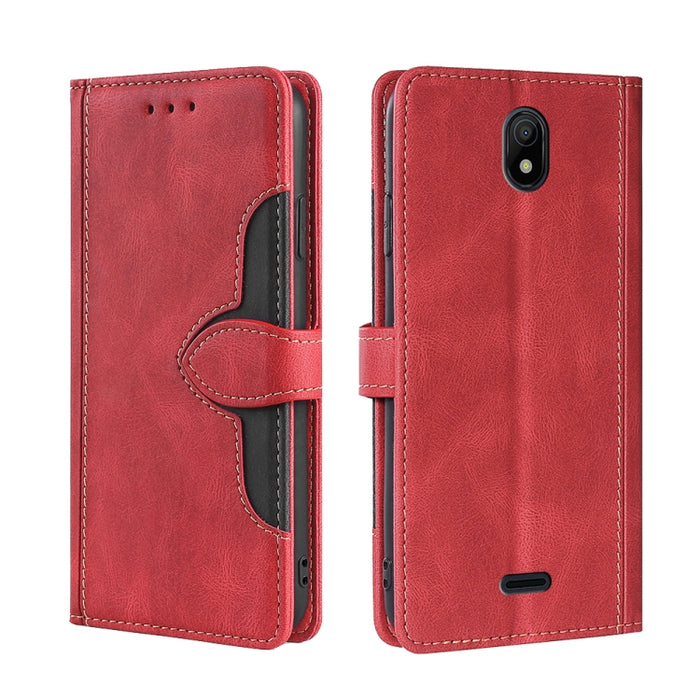 Estuche para teléfono de cuero con hebilla magnética y sensación de piel, For Huawei nova 10, For Huawei nova 10 Pro, For Nokia C100, For Nokia C200, For Samsung Galaxy A73 5G, For Xiaomi 12S Ultra, For Xiaomi Poco C40