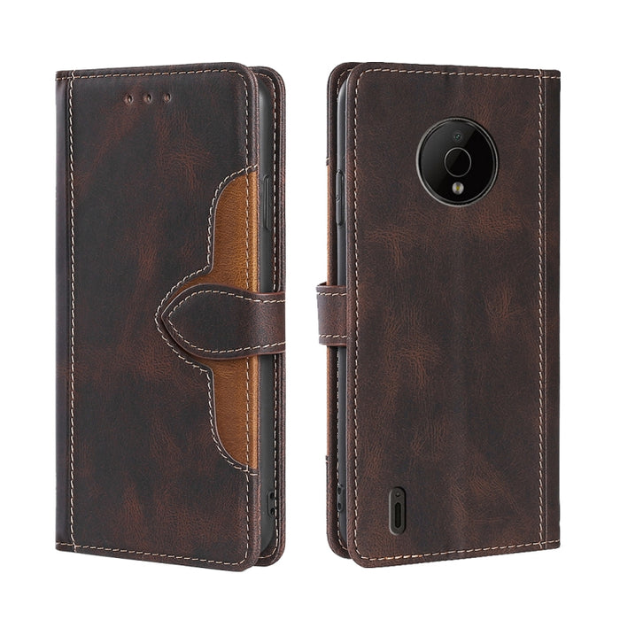 Estuche para teléfono de cuero con hebilla magnética y sensación de piel, For Huawei nova 10, For Huawei nova 10 Pro, For Nokia C100, For Nokia C200, For Samsung Galaxy A73 5G, For Xiaomi 12S Ultra, For Xiaomi Poco C40