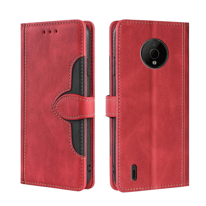 Estuche para teléfono de cuero con hebilla magnética y sensación de piel, For Huawei nova 10, For Huawei nova 10 Pro, For Nokia C100, For Nokia C200, For Samsung Galaxy A73 5G, For Xiaomi 12S Ultra, For Xiaomi Poco C40