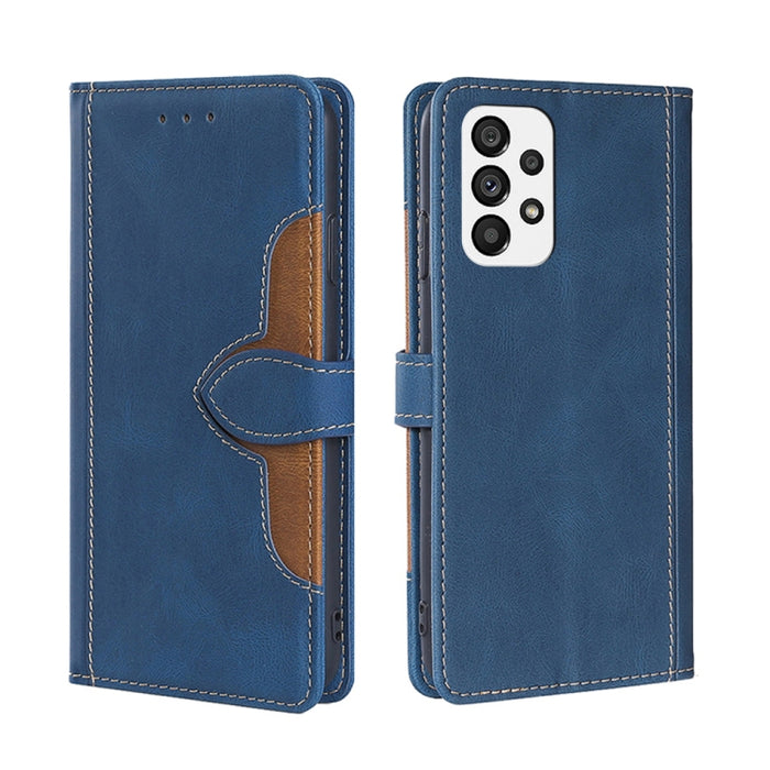 Estuche para teléfono de cuero con hebilla magnética y sensación de piel, For Huawei nova 10, For Huawei nova 10 Pro, For Nokia C100, For Nokia C200, For Samsung Galaxy A73 5G, For Xiaomi 12S Ultra, For Xiaomi Poco C40