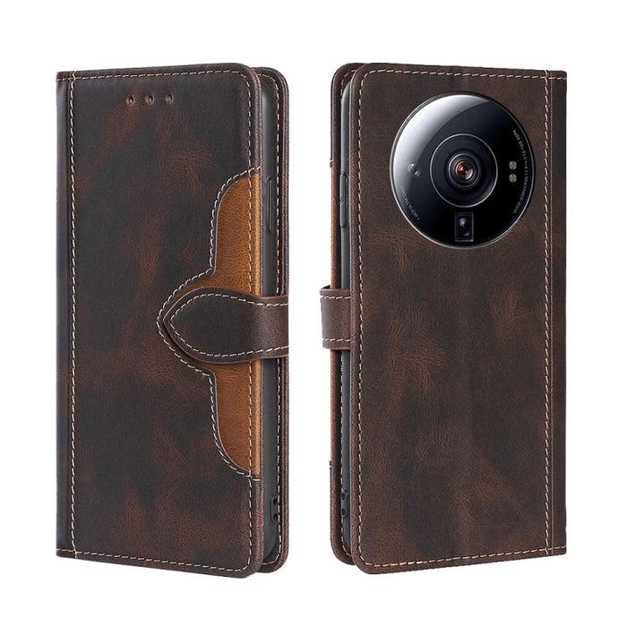 Estuche para teléfono de cuero con hebilla magnética y sensación de piel, For Huawei nova 10, For Huawei nova 10 Pro, For Nokia C100, For Nokia C200, For Samsung Galaxy A73 5G, For Xiaomi 12S Ultra, For Xiaomi Poco C40