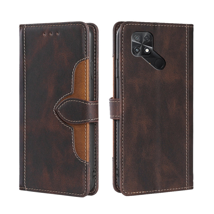 Estuche para teléfono de cuero con hebilla magnética y sensación de piel, For Huawei nova 10, For Huawei nova 10 Pro, For Nokia C100, For Nokia C200, For Samsung Galaxy A73 5G, For Xiaomi 12S Ultra, For Xiaomi Poco C40
