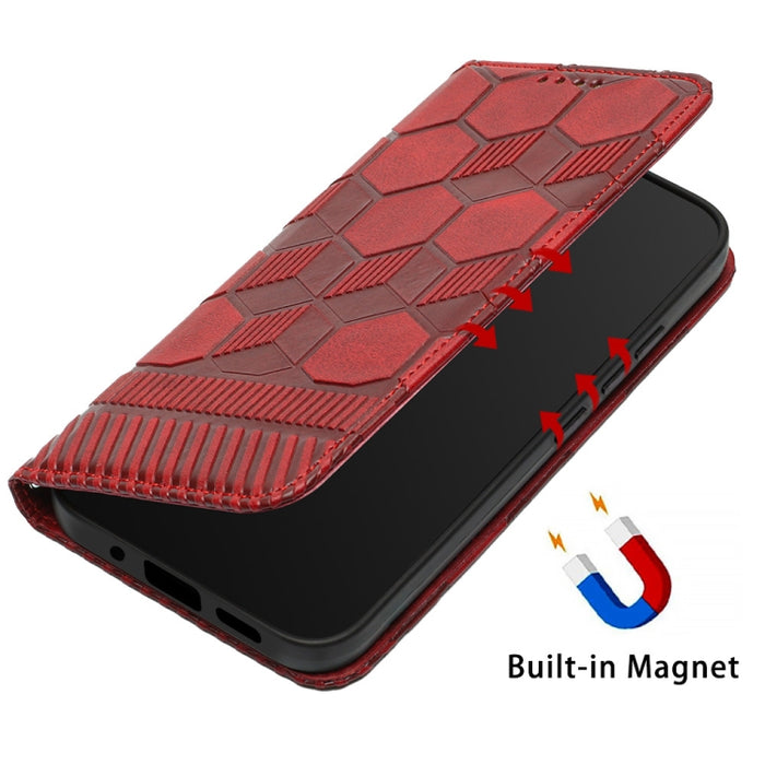 Funda de teléfono con tapa de cuero magnético con textura de fútbol, For Xiaomi Redmi 10C / 10 India, For Xiaomi Redmi 10A, For Xiaomi Redmi Note 11 Global 2022 / Note 11S 4G, For Xiaomi Redmi Note 11 Pro 5G / 4G Global 2022 / Note 11 Pro+ India       ...