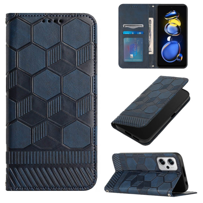 Funda de teléfono con tapa de cuero magnético con textura de fútbol, For Xiaomi Redmi 10C / 10 India, For Xiaomi Redmi 10A, For Xiaomi Redmi Note 11 Global 2022 / Note 11S 4G, For Xiaomi Redmi Note 11 Pro 5G / 4G Global 2022 / Note 11 Pro+ India       ...