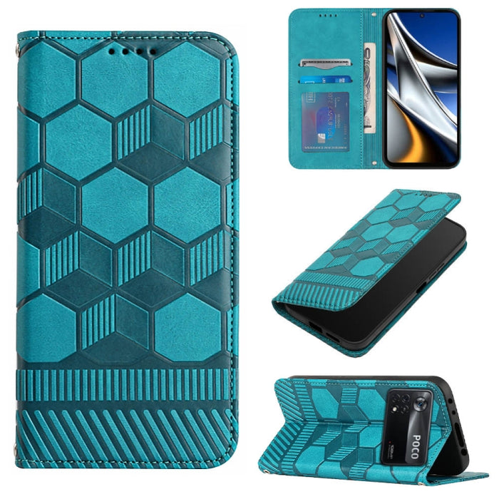 Funda de teléfono con tapa de cuero magnético con textura de fútbol, For Xiaomi Redmi 10C / 10 India, For Xiaomi Redmi 10A, For Xiaomi Redmi Note 11 Global 2022 / Note 11S 4G, For Xiaomi Redmi Note 11 Pro 5G / 4G Global 2022 / Note 11 Pro+ India       ...