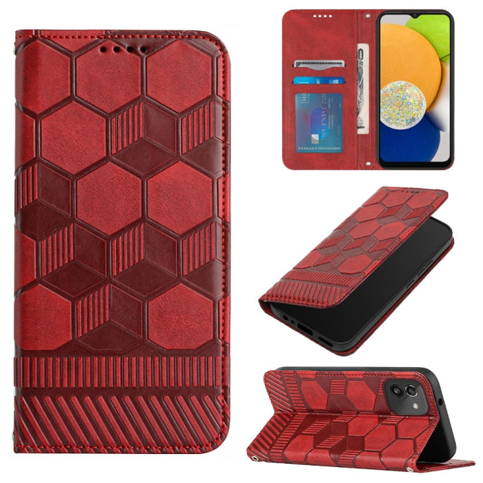 Funda de teléfono con tapa de cuero magnético con textura de fútbol, For Xiaomi Redmi 10C / 10 India, For Xiaomi Redmi 10A, For Xiaomi Redmi Note 11 Global 2022 / Note 11S 4G, For Xiaomi Redmi Note 11 Pro 5G / 4G Global 2022 / Note 11 Pro+ India       ...