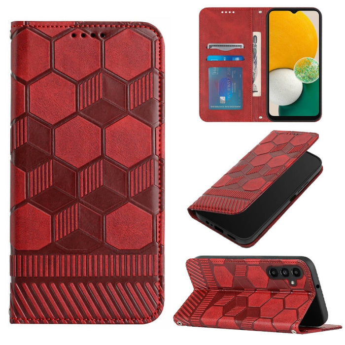 Funda de teléfono con tapa de cuero magnético con textura de fútbol, For Xiaomi Redmi 10C / 10 India, For Xiaomi Redmi 10A, For Xiaomi Redmi Note 11 Global 2022 / Note 11S 4G, For Xiaomi Redmi Note 11 Pro 5G / 4G Global 2022 / Note 11 Pro+ India       ...