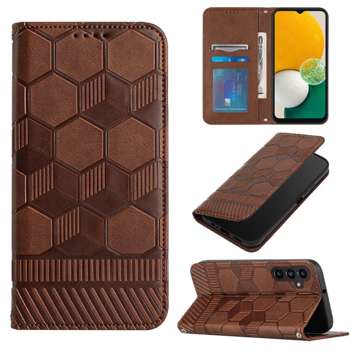 Funda de teléfono con tapa de cuero magnético con textura de fútbol, For Xiaomi Redmi 10C / 10 India, For Xiaomi Redmi 10A, For Xiaomi Redmi Note 11 Global 2022 / Note 11S 4G, For Xiaomi Redmi Note 11 Pro 5G / 4G Global 2022 / Note 11 Pro+ India       ...