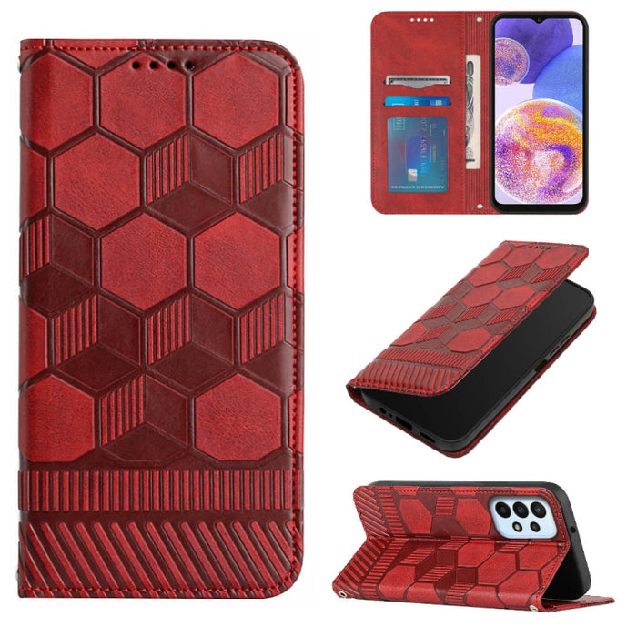 Funda de teléfono con tapa de cuero magnético con textura de fútbol, For Xiaomi Redmi 10C / 10 India, For Xiaomi Redmi 10A, For Xiaomi Redmi Note 11 Global 2022 / Note 11S 4G, For Xiaomi Redmi Note 11 Pro 5G / 4G Global 2022 / Note 11 Pro+ India       ...