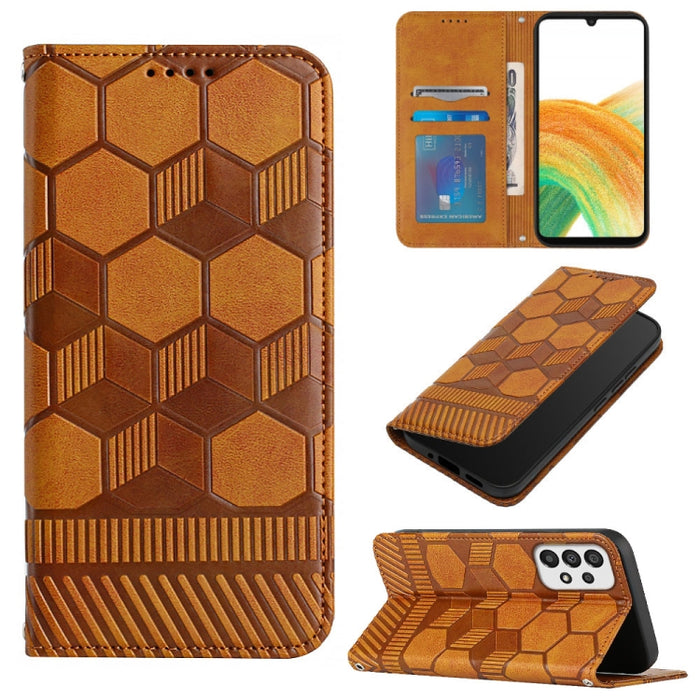 Funda de teléfono con tapa de cuero magnético con textura de fútbol, For Xiaomi Redmi 10C / 10 India, For Xiaomi Redmi 10A, For Xiaomi Redmi Note 11 Global 2022 / Note 11S 4G, For Xiaomi Redmi Note 11 Pro 5G / 4G Global 2022 / Note 11 Pro+ India       ...