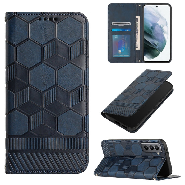 Funda de teléfono con tapa de cuero magnético con textura de fútbol, For Samsung Galaxy A53 5G, For Samsung Galaxy A73 5G, For Samsung Galaxy S20 FE 2022 / S20 FE 5G&4G / S20 Lite / S20 Fan Edition, For Samsung Galaxy S21 5G, For Samsung Galaxy S21+ 5G...
