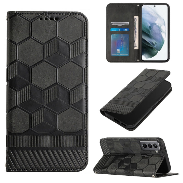 Funda de teléfono con tapa de cuero magnético con textura de fútbol, For Samsung Galaxy A53 5G, For Samsung Galaxy A73 5G, For Samsung Galaxy S20 FE 2022 / S20 FE 5G&4G / S20 Lite / S20 Fan Edition, For Samsung Galaxy S21 5G, For Samsung Galaxy S21+ 5G...