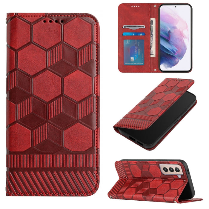 Funda de teléfono con tapa de cuero magnético con textura de fútbol, For Samsung Galaxy A53 5G, For Samsung Galaxy A73 5G, For Samsung Galaxy S20 FE 2022 / S20 FE 5G&4G / S20 Lite / S20 Fan Edition, For Samsung Galaxy S21 5G, For Samsung Galaxy S21+ 5G...