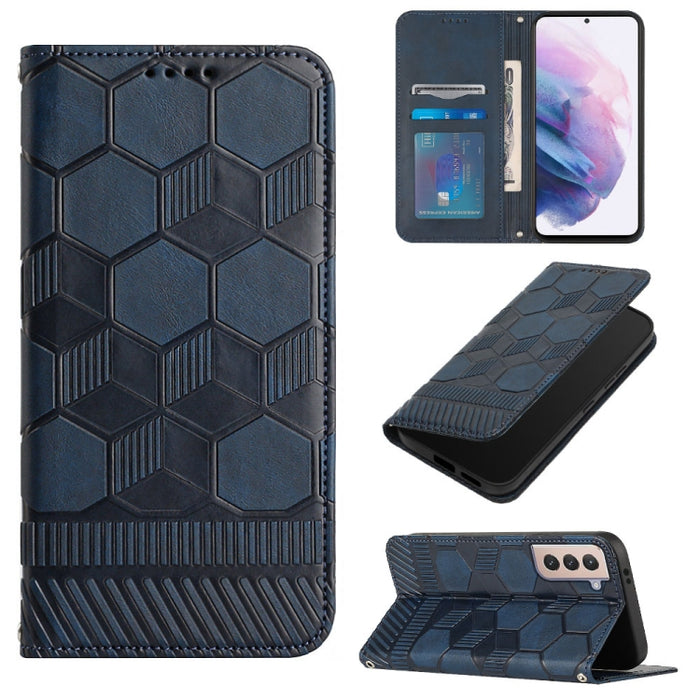 Funda de teléfono con tapa de cuero magnético con textura de fútbol, For Samsung Galaxy A53 5G, For Samsung Galaxy A73 5G, For Samsung Galaxy S20 FE 2022 / S20 FE 5G&4G / S20 Lite / S20 Fan Edition, For Samsung Galaxy S21 5G, For Samsung Galaxy S21+ 5G...