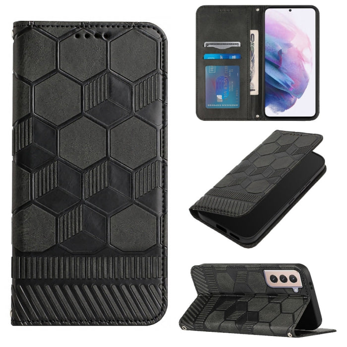 Funda de teléfono con tapa de cuero magnético con textura de fútbol, For Samsung Galaxy A53 5G, For Samsung Galaxy A73 5G, For Samsung Galaxy S20 FE 2022 / S20 FE 5G&4G / S20 Lite / S20 Fan Edition, For Samsung Galaxy S21 5G, For Samsung Galaxy S21+ 5G...