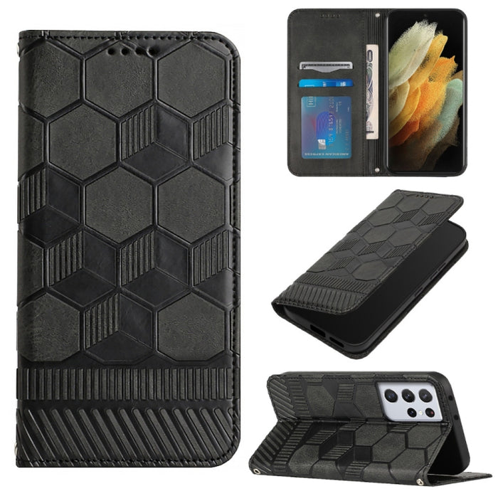 Funda de teléfono con tapa de cuero magnético con textura de fútbol, For Samsung Galaxy A53 5G, For Samsung Galaxy A73 5G, For Samsung Galaxy S20 FE 2022 / S20 FE 5G&4G / S20 Lite / S20 Fan Edition, For Samsung Galaxy S21 5G, For Samsung Galaxy S21+ 5G...