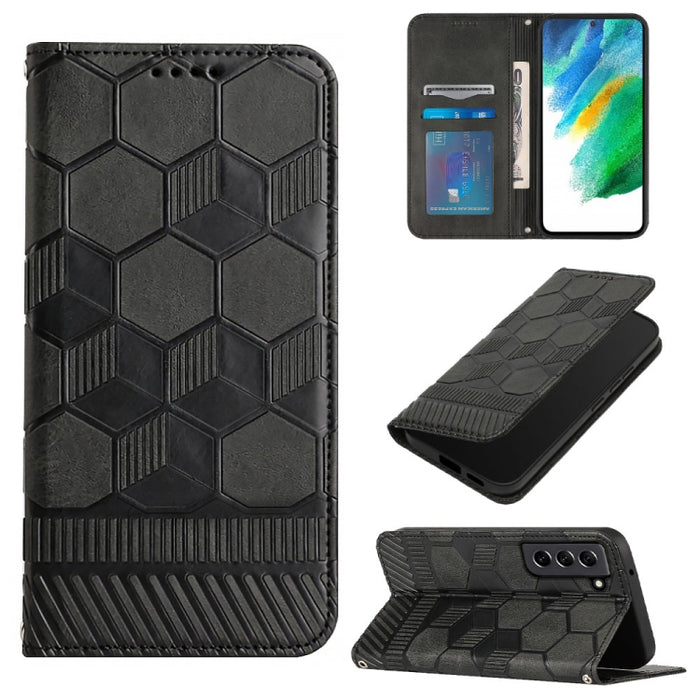 Funda de teléfono con tapa de cuero magnético con textura de fútbol, For Samsung Galaxy A53 5G, For Samsung Galaxy A73 5G, For Samsung Galaxy S20 FE 2022 / S20 FE 5G&4G / S20 Lite / S20 Fan Edition, For Samsung Galaxy S21 5G, For Samsung Galaxy S21+ 5G...