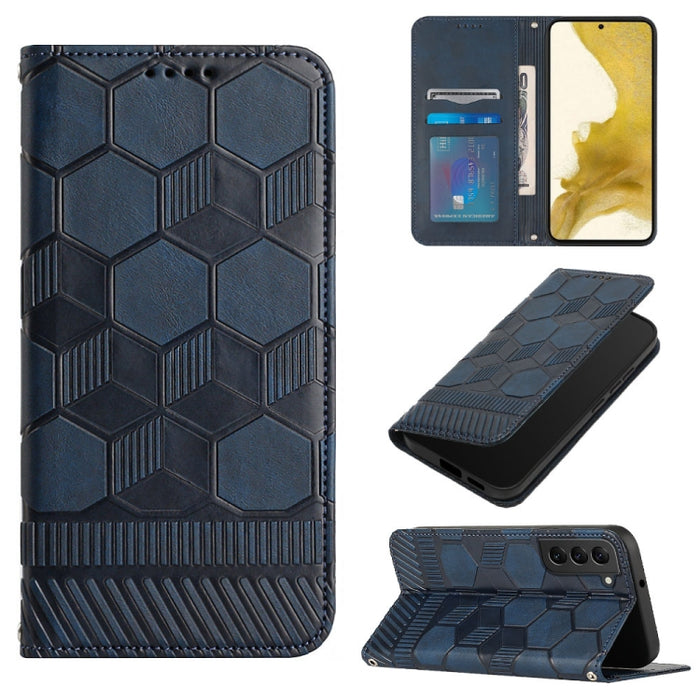 Funda de teléfono con tapa de cuero magnético con textura de fútbol, For Samsung Galaxy A53 5G, For Samsung Galaxy A73 5G, For Samsung Galaxy S20 FE 2022 / S20 FE 5G&4G / S20 Lite / S20 Fan Edition, For Samsung Galaxy S21 5G, For Samsung Galaxy S21+ 5G...