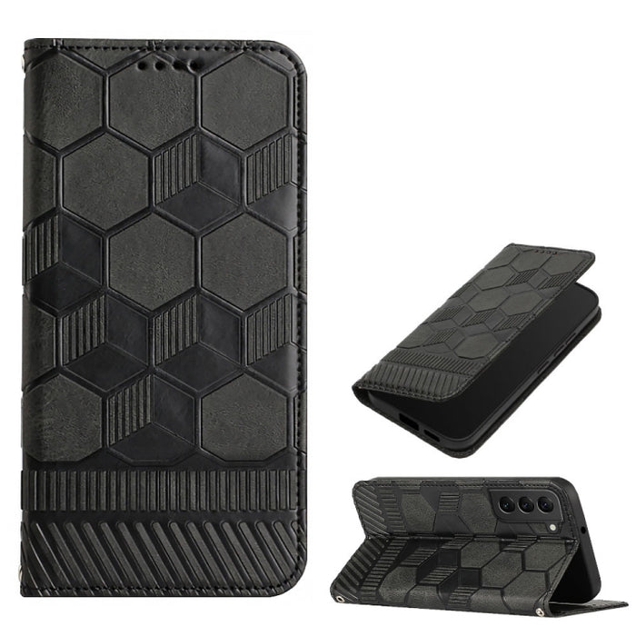 Funda de teléfono con tapa de cuero magnético con textura de fútbol, For Samsung Galaxy A53 5G, For Samsung Galaxy A73 5G, For Samsung Galaxy S20 FE 2022 / S20 FE 5G&4G / S20 Lite / S20 Fan Edition, For Samsung Galaxy S21 5G, For Samsung Galaxy S21+ 5G...