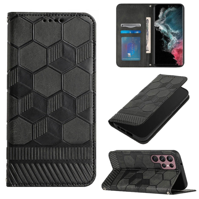 Funda de teléfono con tapa de cuero magnético con textura de fútbol, For Samsung Galaxy A53 5G, For Samsung Galaxy A73 5G, For Samsung Galaxy S20 FE 2022 / S20 FE 5G&4G / S20 Lite / S20 Fan Edition, For Samsung Galaxy S21 5G, For Samsung Galaxy S21+ 5G...