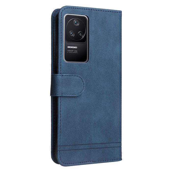 Estuche de cuero con botón de metal Skin Feel Life Tree, For Xiaomi Redmi K40S / Poco F4, For Xiaomi Redmi Note 11T Pro/Poco X4 GT