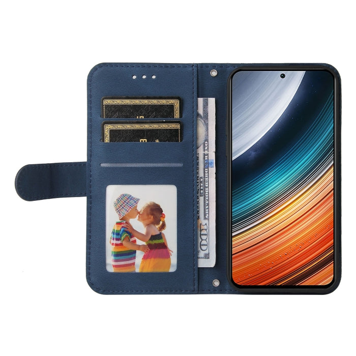 Estuche de cuero con botón de metal Skin Feel Life Tree, For Xiaomi Redmi K40S / Poco F4, For Xiaomi Redmi Note 11T Pro/Poco X4 GT