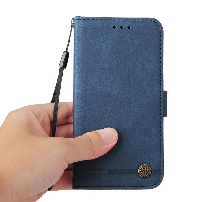 Estuche de cuero con botón de metal Skin Feel Life Tree, For Xiaomi Redmi K40S / Poco F4, For Xiaomi Redmi Note 11T Pro/Poco X4 GT