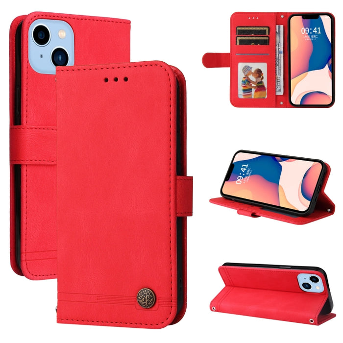 Estuche de cuero Skin Feel Life Tree