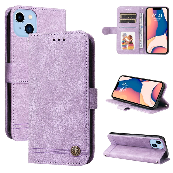Estuche de cuero Skin Feel Life Tree