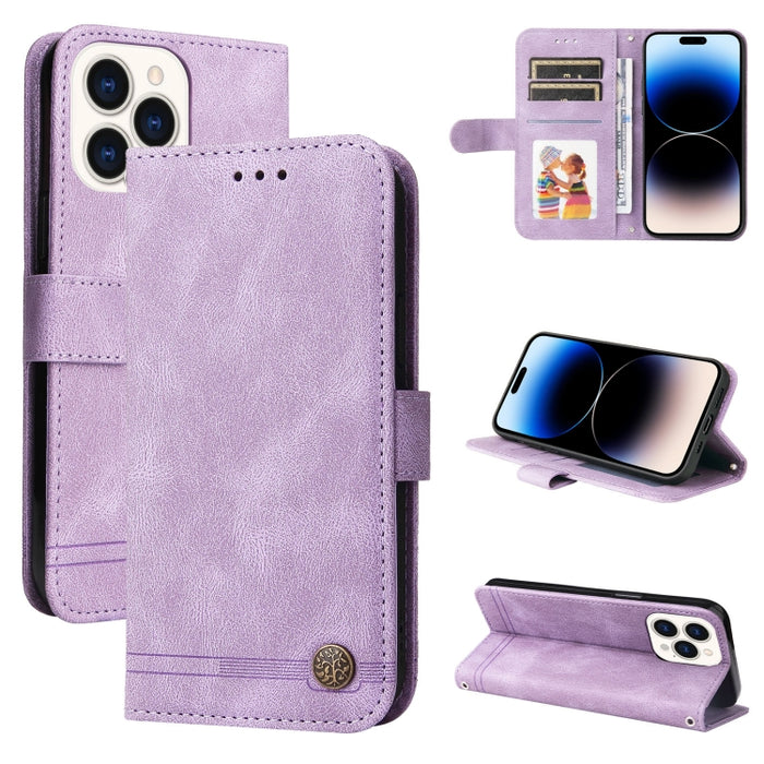 Estuche de cuero Skin Feel Life Tree