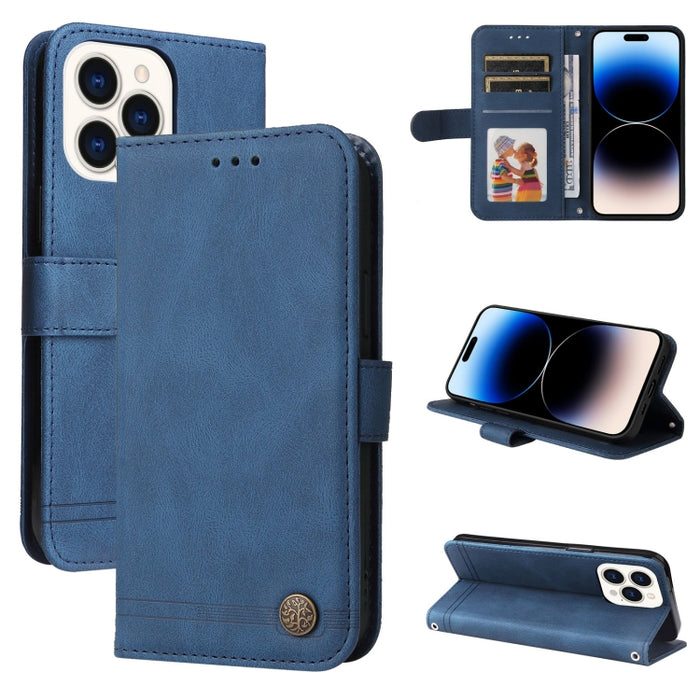 Estuche de cuero Skin Feel Life Tree