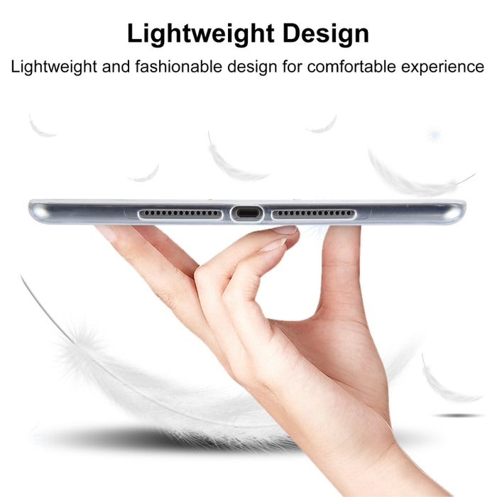 Caja de la tableta de TPU, For iPad 10.2 2019 / 2020 / 2021, For iPad mini 6 / mini 2024, For iPad mini 2019 / mini 5, For iPad Pro 11 2022 / 2020 / 2021, For iPad Pro 12.9 2022 / 2020 / 2021 / 2018, For iPad Air 11 2024 / Air 2020 / 2022 10.9