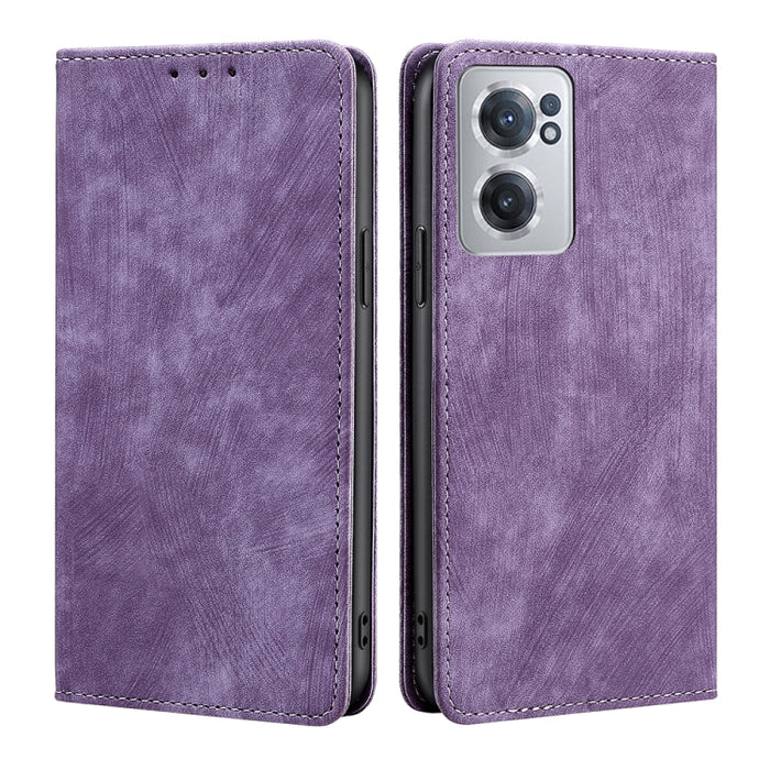 Estuche para teléfono de cuero magnético con cepillo antirrobo RFID, For Xiaomi Redmi Note 10 JE  Japan, For Xiaomi 12, For Xiaomi 12S Ultra, For Xiaomi Poco C40, For Xiaomi Poco M4 5G, For OnePlus Nord CE 2 5G, For ZTE Axon 30 Pro