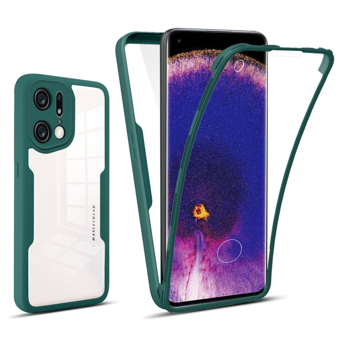 Estuche para teléfono de cobertura total de 360 grados, For OPPO Find X5 Pro, For Realme C21, For vivo V23 5G, For vivo Y20, For vivo Y23 5G, For Xiaomi Redmi 9C, For Xiaomi Poco X4 Pro 5G