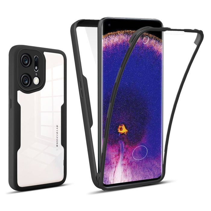 Estuche para teléfono de cobertura total de 360 grados, For OPPO Find X5 Pro, For Realme C21, For vivo V23 5G, For vivo Y20, For vivo Y23 5G, For Xiaomi Redmi 9C, For Xiaomi Poco X4 Pro 5G