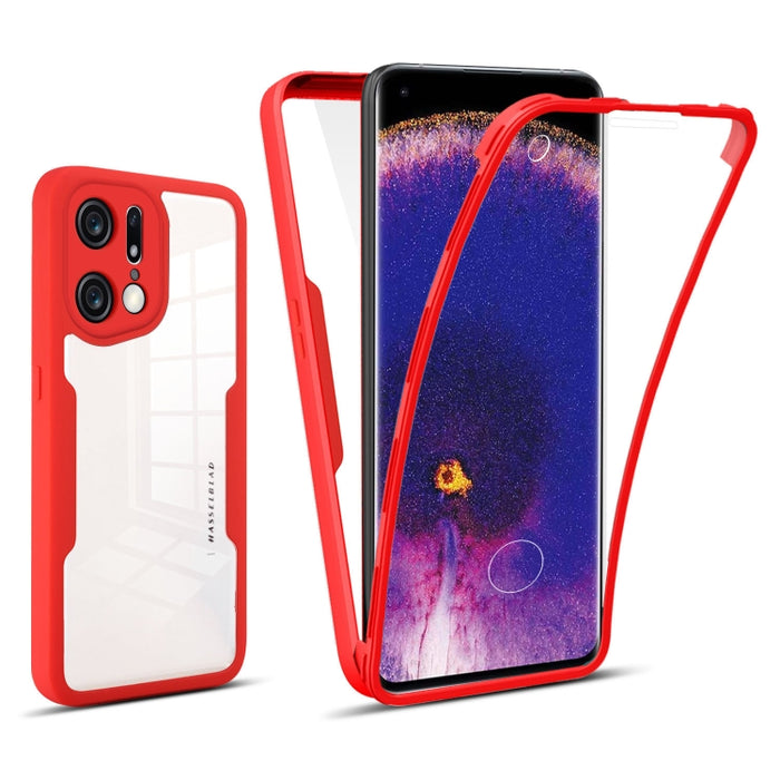 Estuche para teléfono de cobertura total de 360 grados, For OPPO Find X5 Pro, For Realme C21, For vivo V23 5G, For vivo Y20, For vivo Y23 5G, For Xiaomi Redmi 9C, For Xiaomi Poco X4 Pro 5G