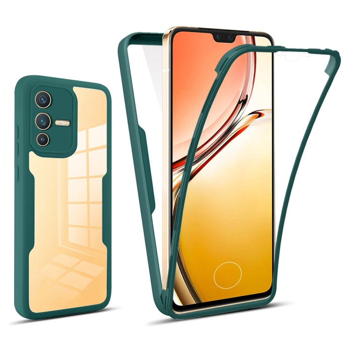 Estuche para teléfono de cobertura total de 360 grados, For OPPO Find X5 Pro, For Realme C21, For vivo V23 5G, For vivo Y20, For vivo Y23 5G, For Xiaomi Redmi 9C, For Xiaomi Poco X4 Pro 5G