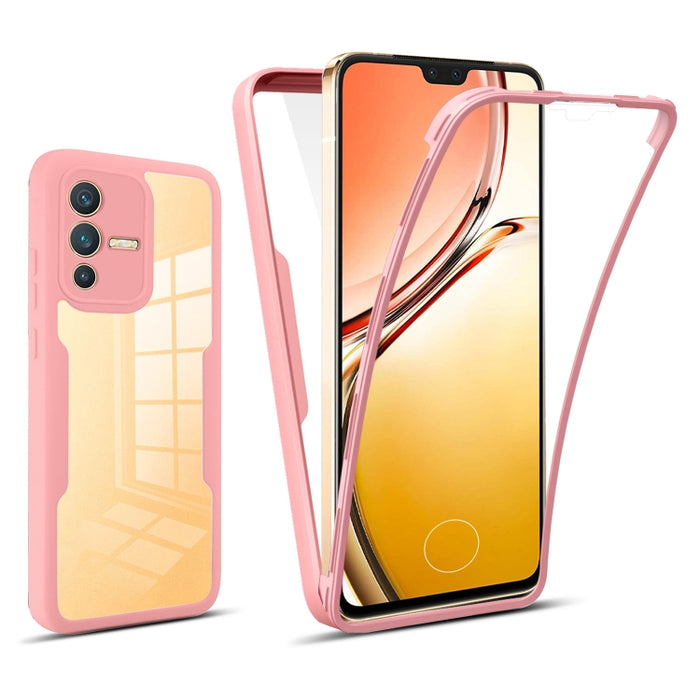 Estuche para teléfono de cobertura total de 360 grados, For OPPO Find X5 Pro, For Realme C21, For vivo V23 5G, For vivo Y20, For vivo Y23 5G, For Xiaomi Redmi 9C, For Xiaomi Poco X4 Pro 5G