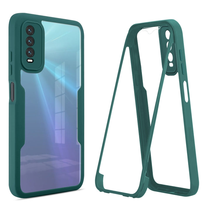 Estuche para teléfono de cobertura total de 360 grados, For OPPO Find X5 Pro, For Realme C21, For vivo V23 5G, For vivo Y20, For vivo Y23 5G, For Xiaomi Redmi 9C, For Xiaomi Poco X4 Pro 5G