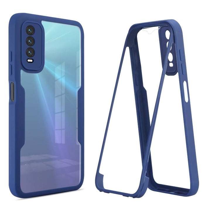 Estuche para teléfono de cobertura total de 360 grados, For OPPO Find X5 Pro, For Realme C21, For vivo V23 5G, For vivo Y20, For vivo Y23 5G, For Xiaomi Redmi 9C, For Xiaomi Poco X4 Pro 5G
