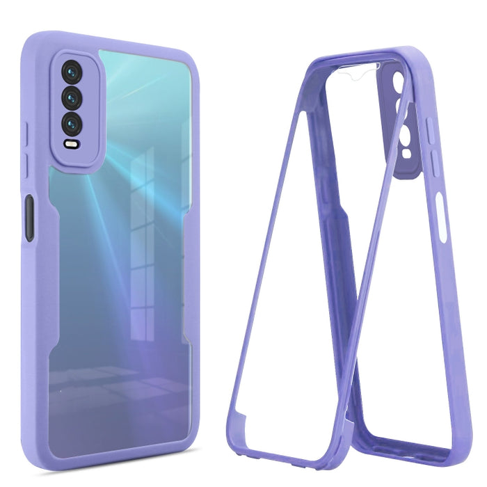Estuche para teléfono de cobertura total de 360 grados, For OPPO Find X5 Pro, For Realme C21, For vivo V23 5G, For vivo Y20, For vivo Y23 5G, For Xiaomi Redmi 9C, For Xiaomi Poco X4 Pro 5G