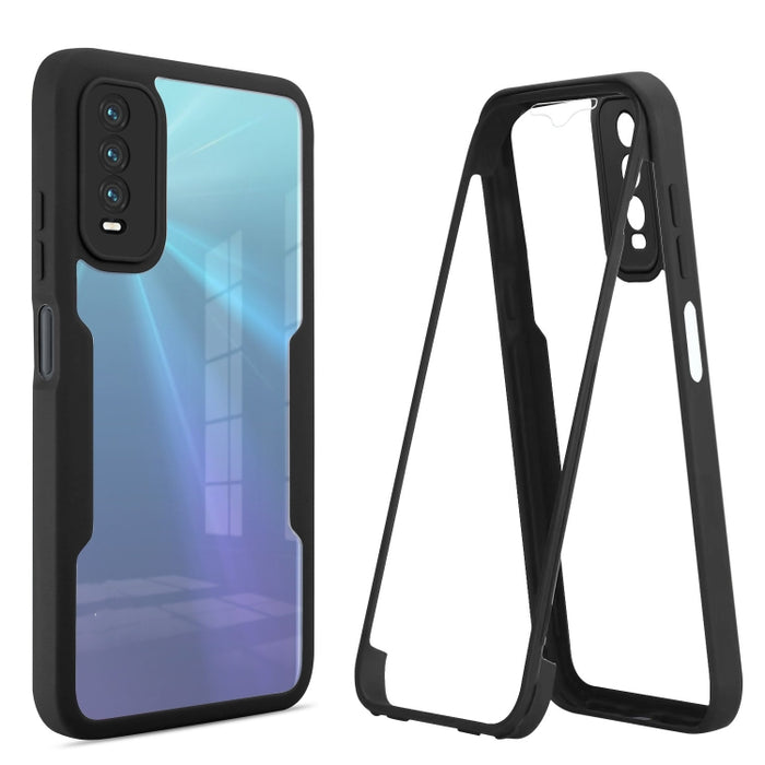 Estuche para teléfono de cobertura total de 360 grados, For OPPO Find X5 Pro, For Realme C21, For vivo V23 5G, For vivo Y20, For vivo Y23 5G, For Xiaomi Redmi 9C, For Xiaomi Poco X4 Pro 5G