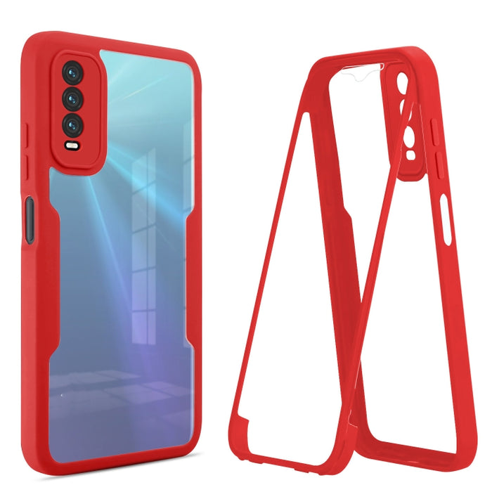 Estuche para teléfono de cobertura total de 360 grados, For OPPO Find X5 Pro, For Realme C21, For vivo V23 5G, For vivo Y20, For vivo Y23 5G, For Xiaomi Redmi 9C, For Xiaomi Poco X4 Pro 5G
