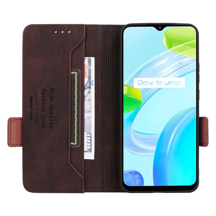 Funda de cuero con cierre magnético para teléfono, For Realme C30, For Samsung Galaxy M13 4G, For Xiaomi Black Shark 5, For Xiaomi Black Shark 5 Pro, For Xiaomi 12S Ultra, For Xiaomi Redmi K40S 5G / Poco F4