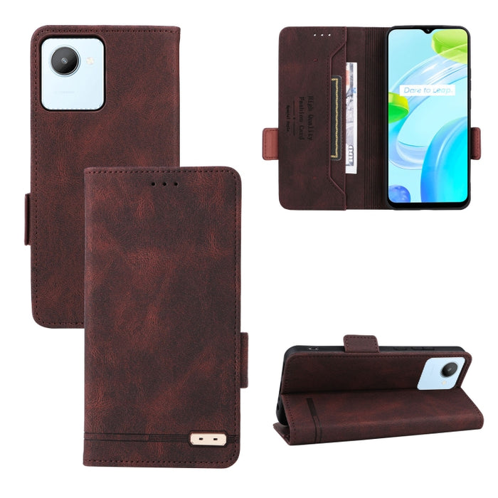 Funda de cuero con cierre magnético para teléfono, For Realme C30, For Samsung Galaxy M13 4G, For Xiaomi Black Shark 5, For Xiaomi Black Shark 5 Pro, For Xiaomi 12S Ultra, For Xiaomi Redmi K40S 5G / Poco F4