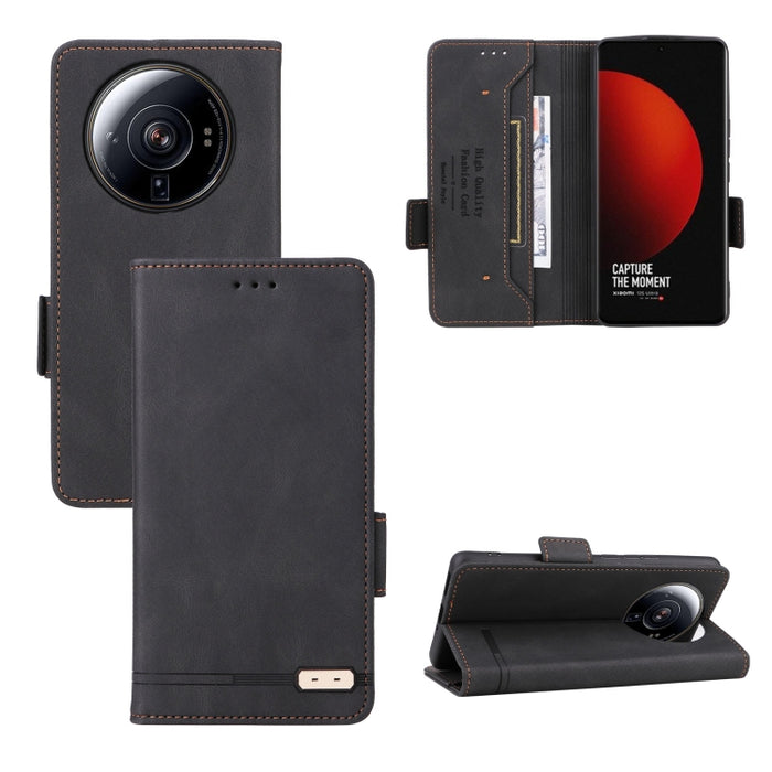 Funda de cuero con cierre magnético para teléfono, For Realme C30, For Samsung Galaxy M13 4G, For Xiaomi Black Shark 5, For Xiaomi Black Shark 5 Pro, For Xiaomi 12S Ultra, For Xiaomi Redmi K40S 5G / Poco F4