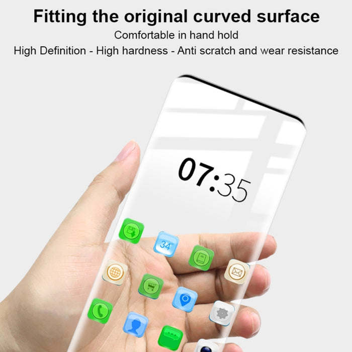 Película de vidrio templado de pantalla completa de superficie curva IMAK 3D, For Huawei P40 Pro, For Samsung Galaxy S20 5G, For Samsung Galaxy S20 Ultra 5G, For Samsung Galaxy S20+ 5G, For Xiaomi Mi 10 Pro