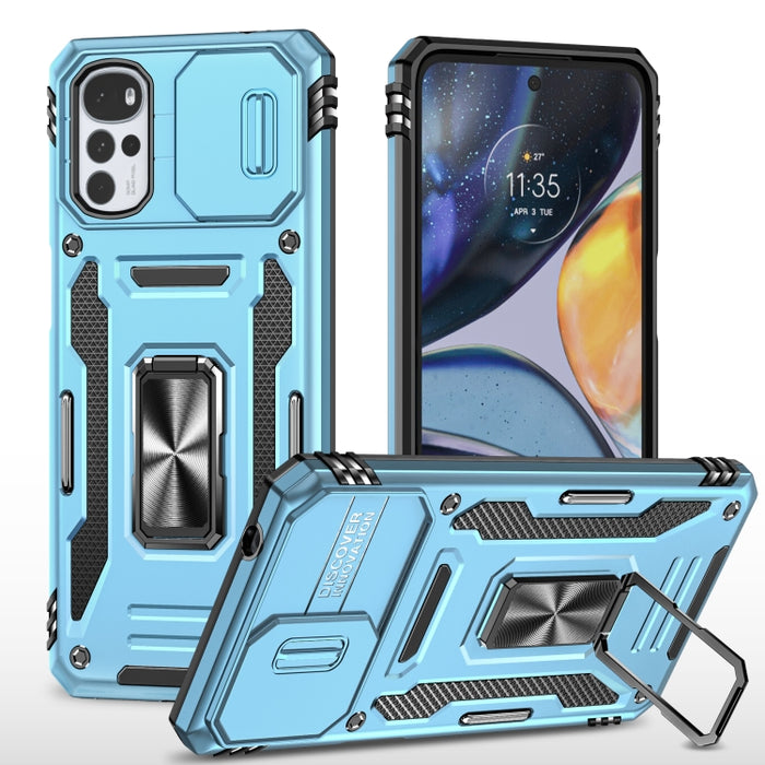 Armor PC + TPU Funda protectora para teléfono con cámara, For Samsung Galaxy A12 5G/4G / M12 / F12, For Xiaomi 12 Pro, For Samsung Galaxy A32 5G, For Samsung Galaxy A52 5G/4G, For Samsung Galaxy S21 5G, For Samsung Galaxy S21+ 5G                       ...