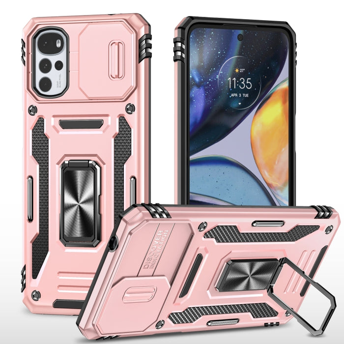 Armor PC + TPU Funda protectora para teléfono con cámara, For Samsung Galaxy A12 5G/4G / M12 / F12, For Xiaomi 12 Pro, For Samsung Galaxy A32 5G, For Samsung Galaxy A52 5G/4G, For Samsung Galaxy S21 5G, For Samsung Galaxy S21+ 5G                       ...