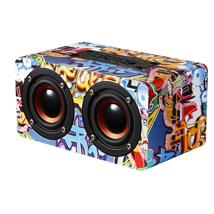 Altavoz inalámbrico de madera de escritorio multifuncional M5 Altavoz Bluetooth